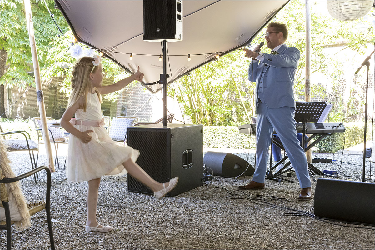 dans optreden bruiloft bruidskinderen